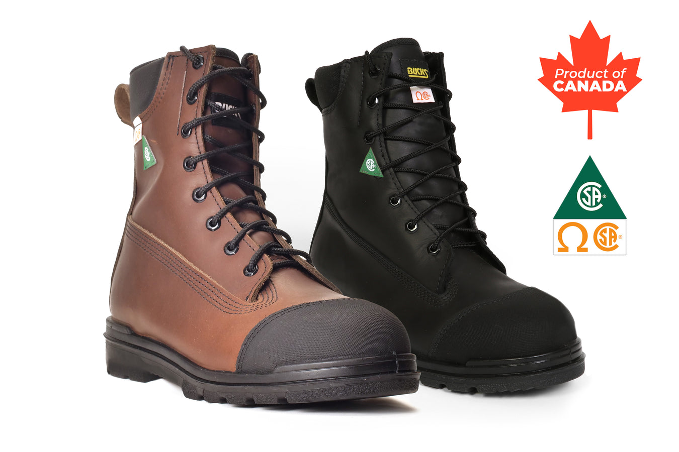 8 Inch Work Boots