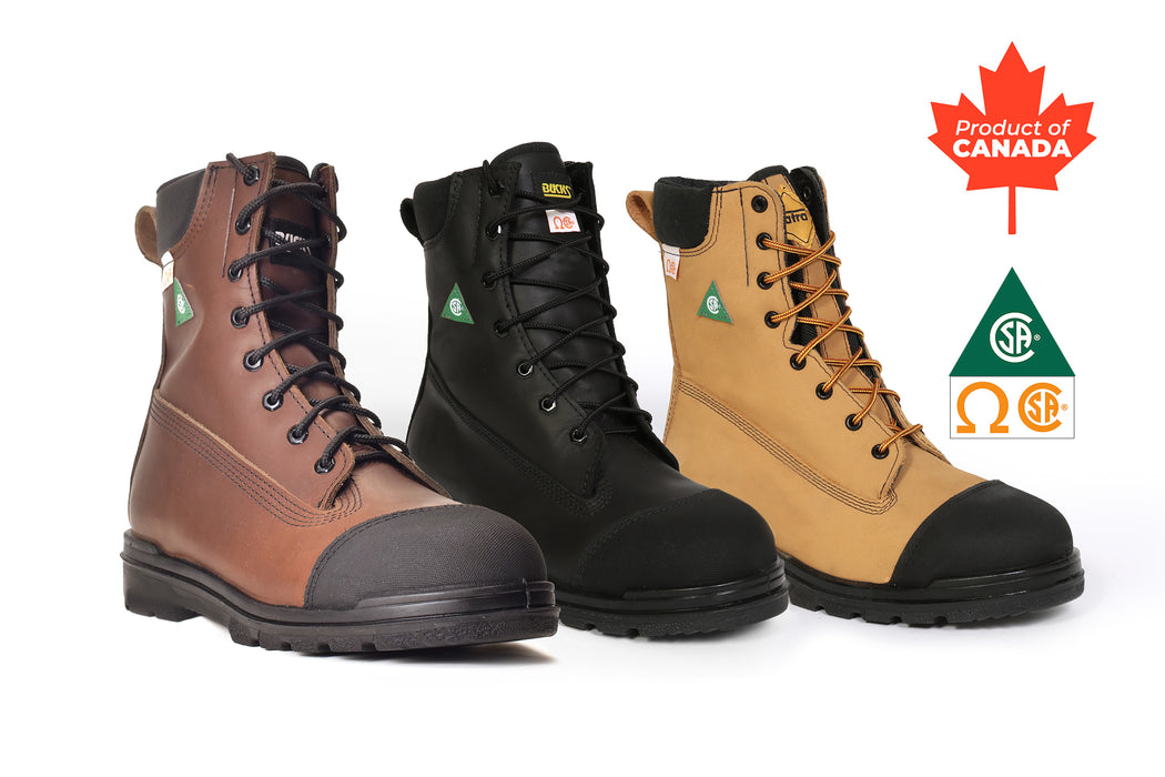 Bucks® The Boss - 8" Lace-up CSA Steel-toe Work Boot
