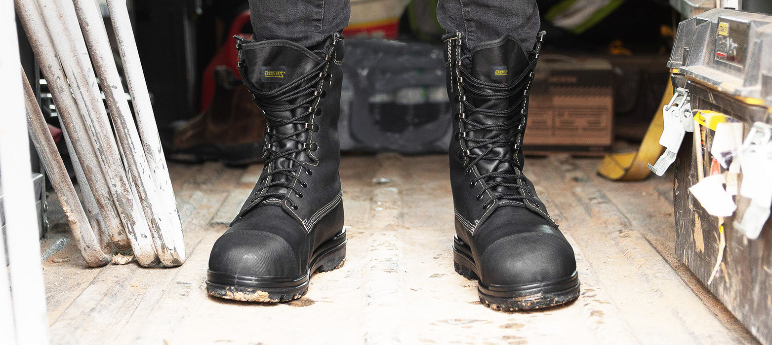 Bucks® The Boss Internal Metatarsal - 8" Lace-up CSA Steel-toe Work Boot