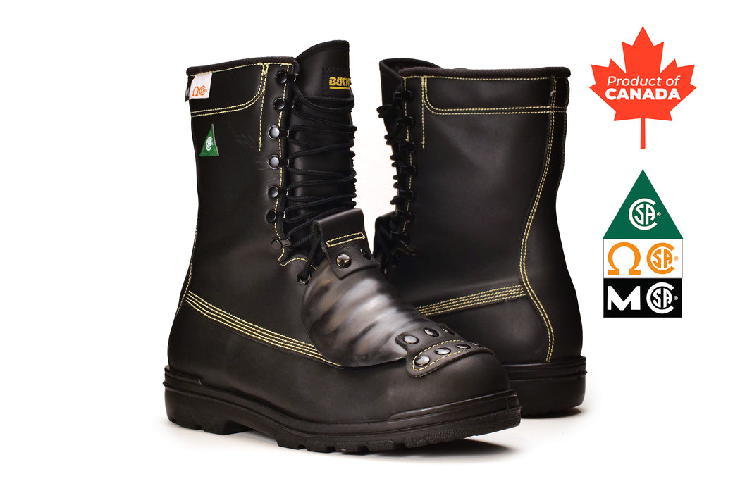 Bucks® Miner External Metatarsal - 9" Lace-up CSA Steel-toe Work Boot