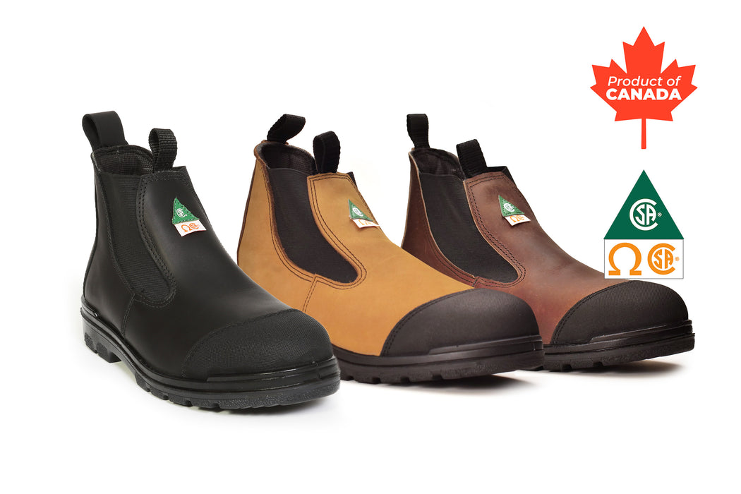 Bucks® Raider - 6" Slip-on CSA Steel-toe Work Boot