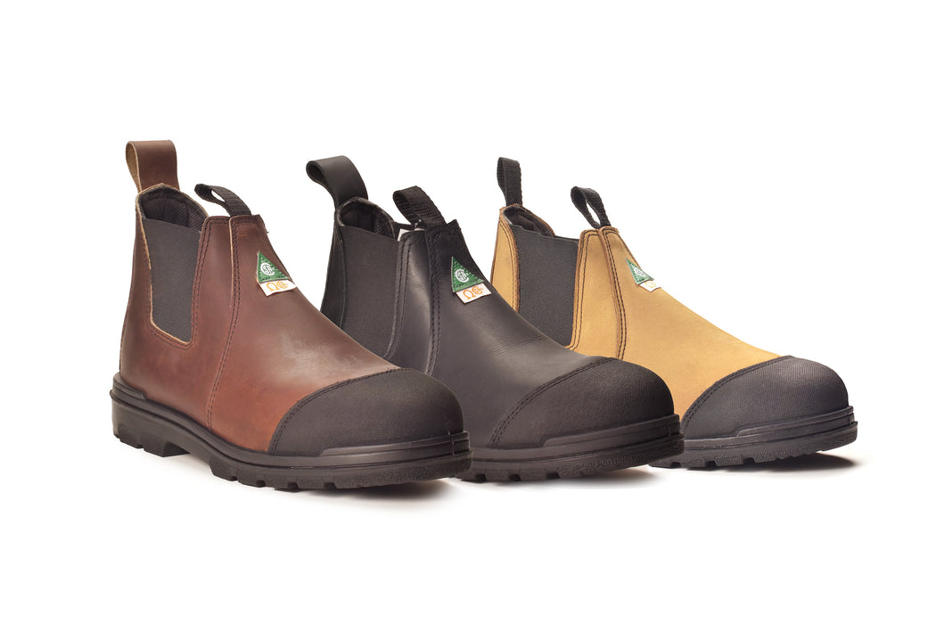 Bucks Rival Slip-On CSA Steel toe (Seconds) - Multiple Colours