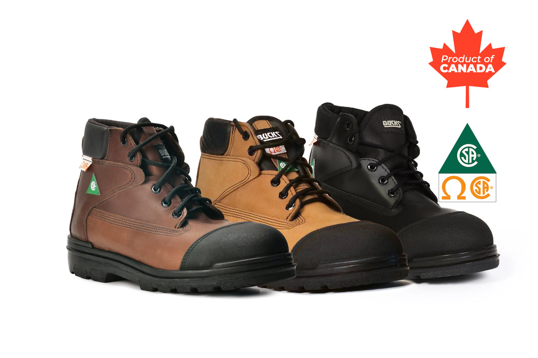 Bucks® Scout- 6" Lace-up CSA Steel-toe Work Boot