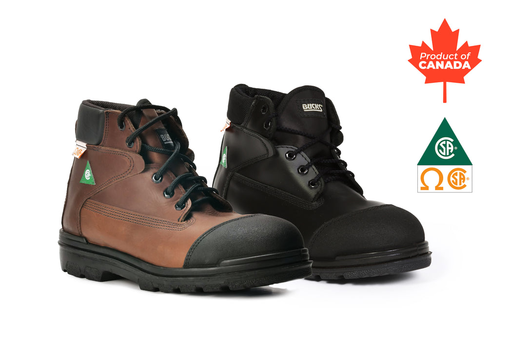 Bucks® Scout- 6" Lace-up CSA Steel-toe Work Boot